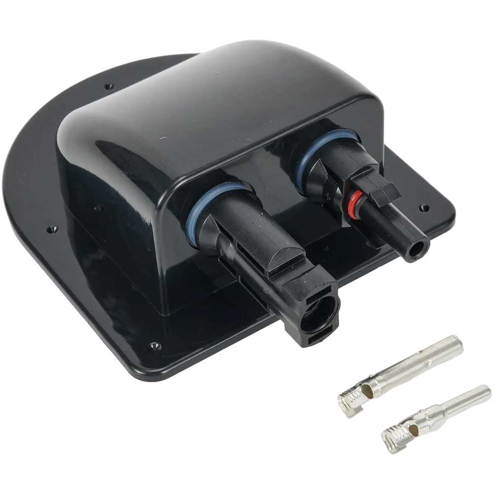Outdoor Power Wire - Dual Port Waterproof Solar Junction Box