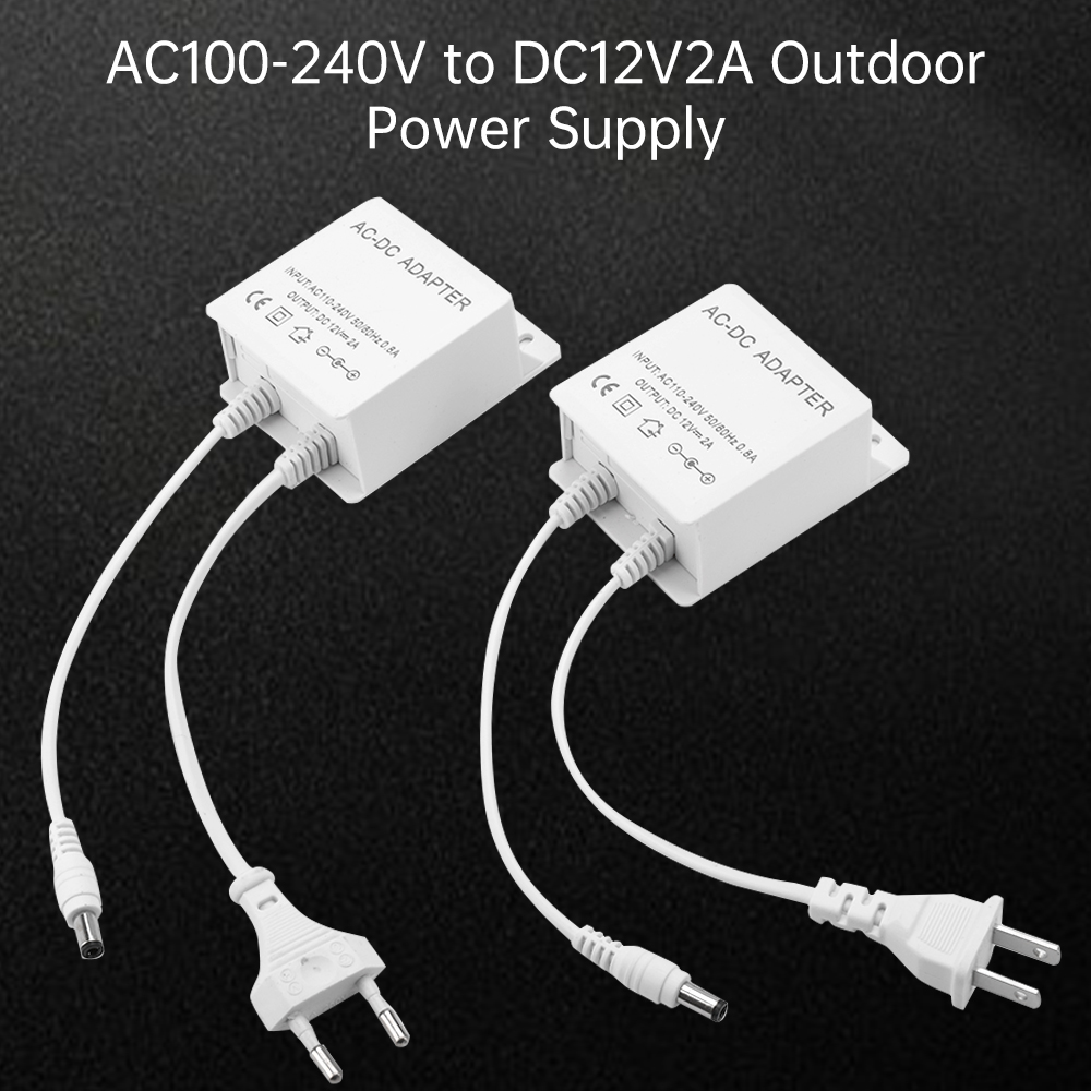 DC12V 2A EU Plug Adapter Secur - Outdoor Power Plug In 评论和价格