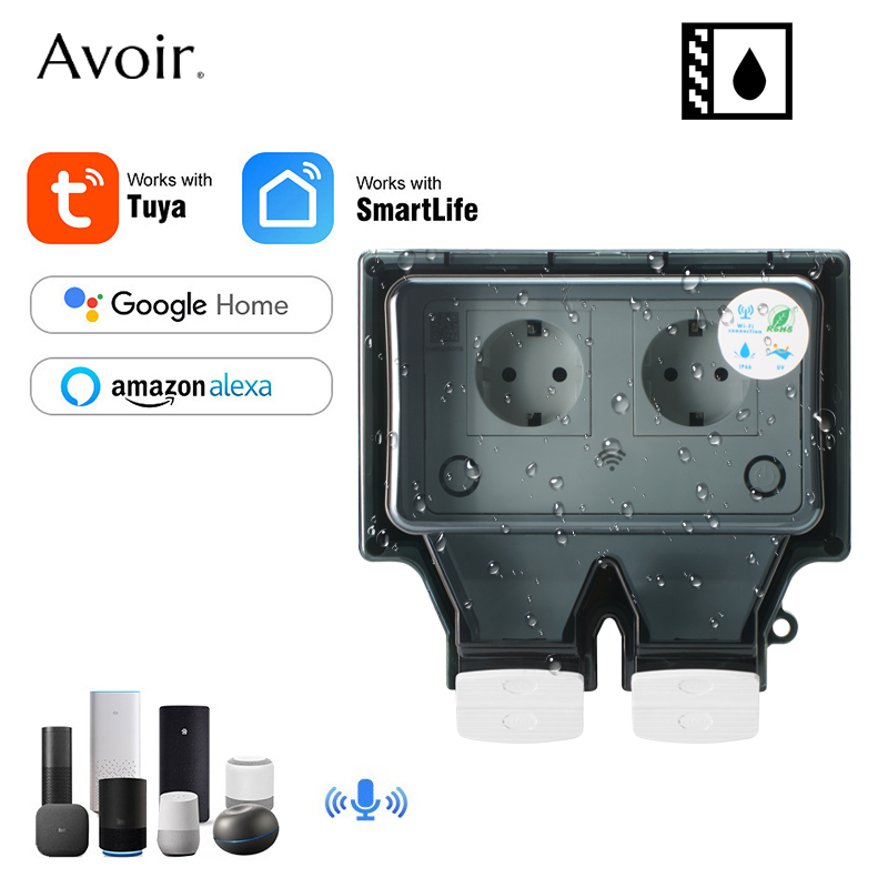 Avoir Tuya Wall Electrical Soc - Outdoor Power Solutions 评论和价格