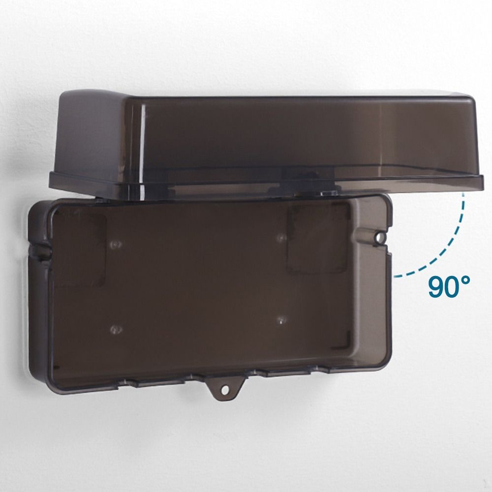 Durable Plastic Plug Box Anti- - Outdoor Power Strip With Cover 评论和价格
