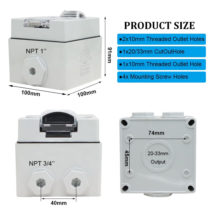 50 Amp Generator RV Power Inle - Outdoor Power Receptacle 评论和价格