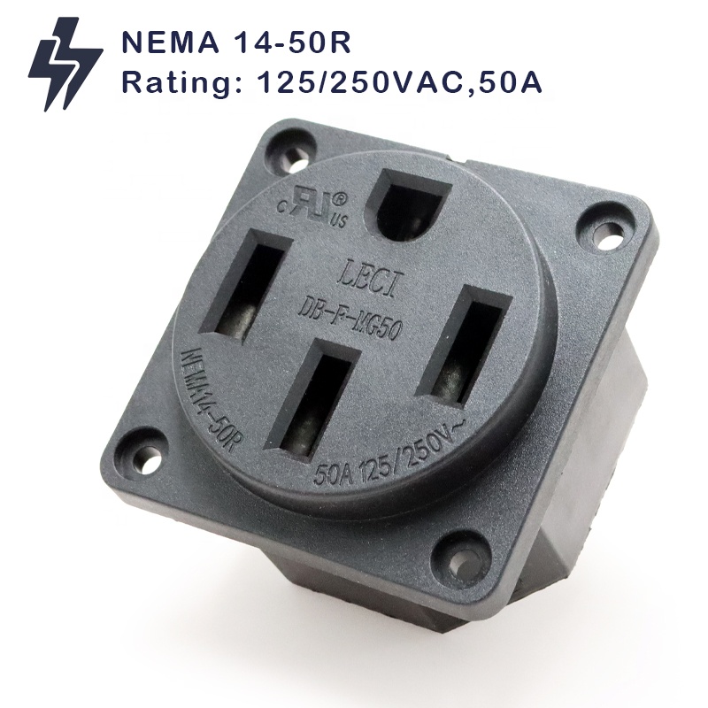 NEMA 14-50R Receptacle 50 Amp  - Outdoor Power Receptacle 评论和价格