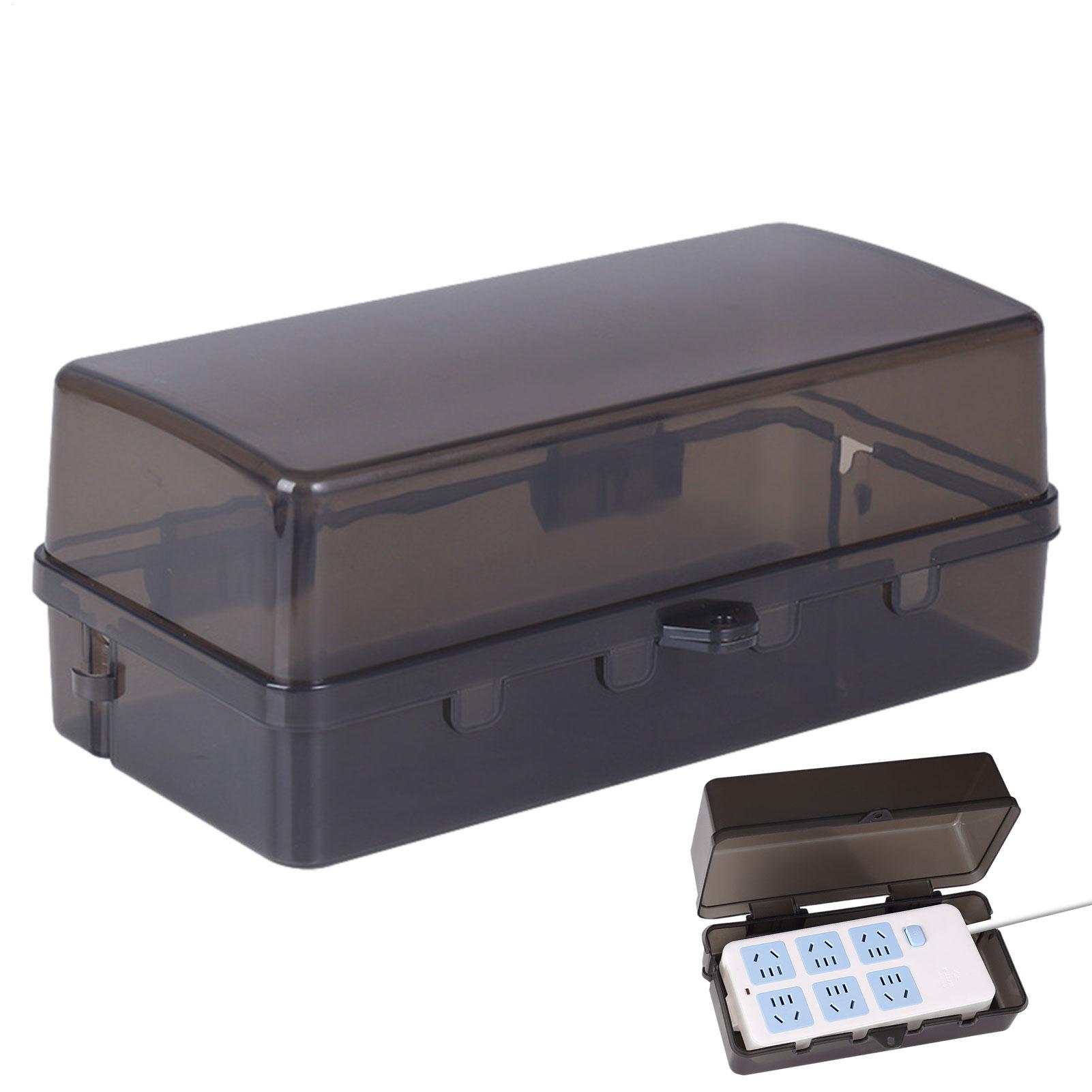 Durable Plastic Plug Box Anti- - Outdoor Power Strip With Cover 评论和价格