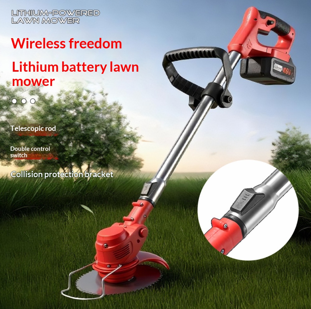 New Cordless Handheld Electric - Lawn Mower Battery 评论和价格