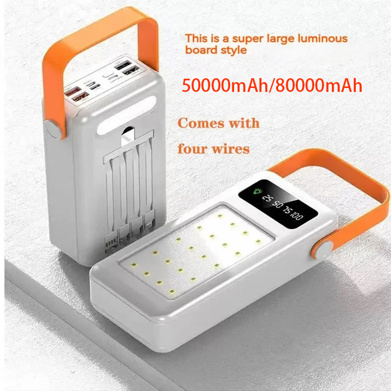 50000mAh 80000mAh Portable Pow - Outdoor Power Wire 评论和价格