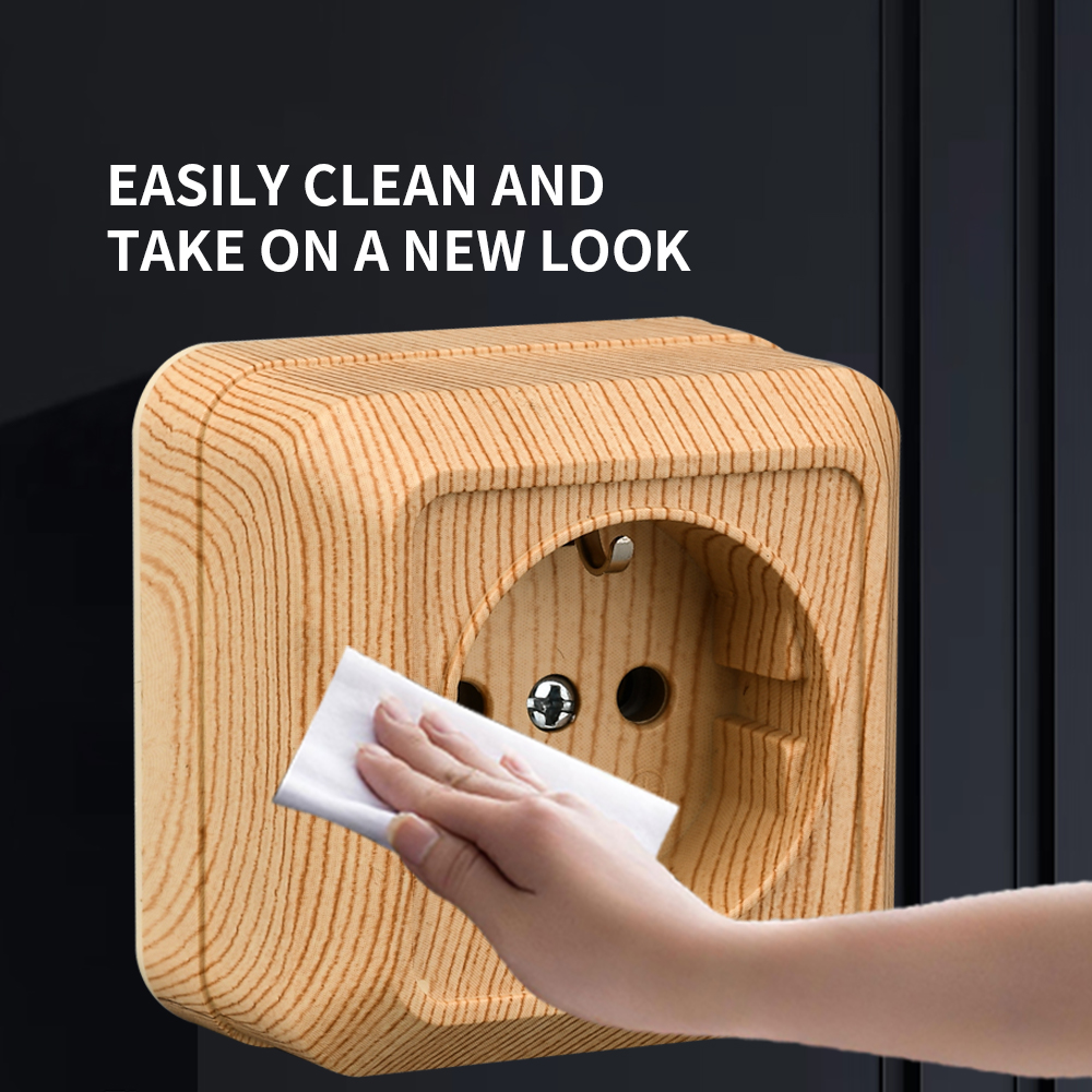 WESA Wooden Wall Surface Socke - Outdoor Power Solutions 评论和价格