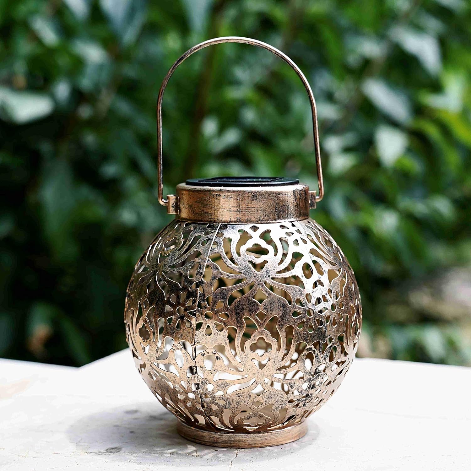 1-6PCS Moroccan Solar Lanterns - Outdoor Power Outlet Solar 评论和价格
