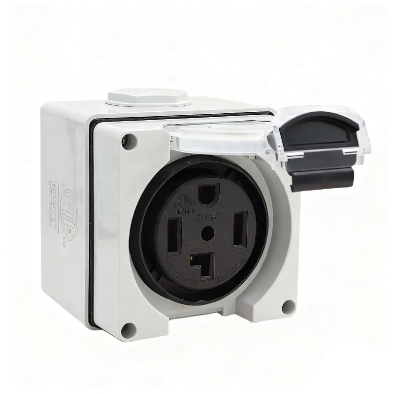 30Amp Power Outlet Box NEMA 14 - Outdoor Power Receptacle 评论和价格