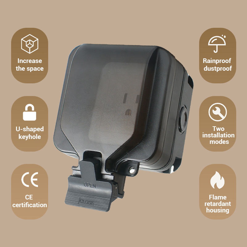 Avoir IP66 Wall Waterproof Soc - Outdoor Power Solutions 评论和价格