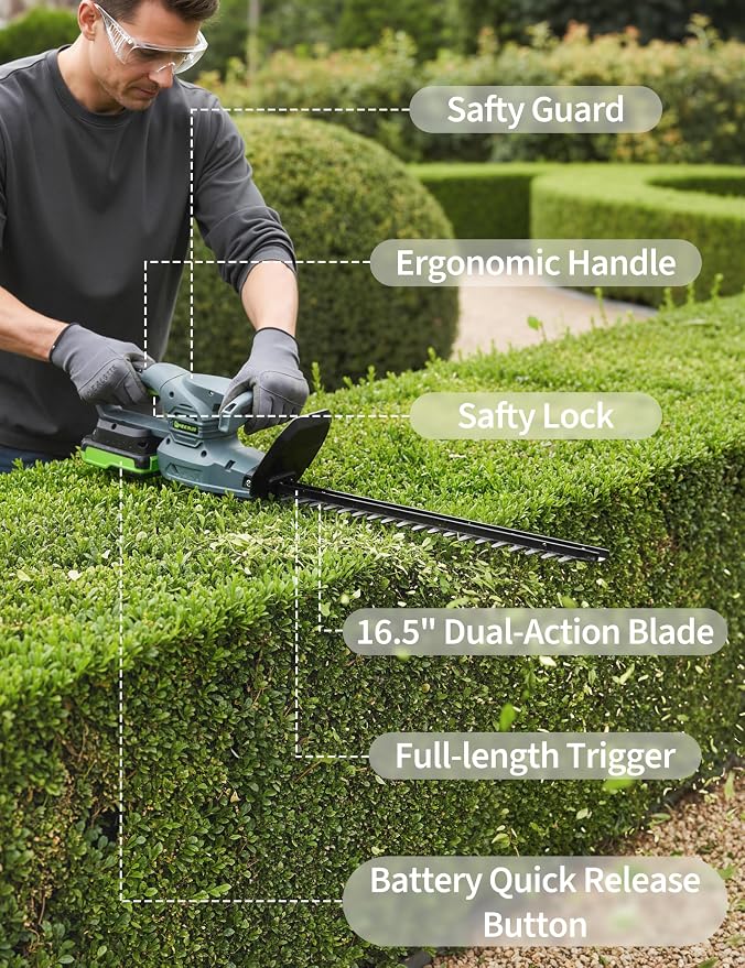 18-20V Cordless Hedge Trimmer  - Hedge Trimmer Cordless 评论和价格