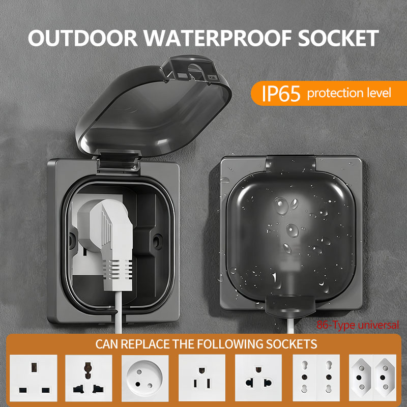 IP65 Waterproof Outdoor Socket - Outdoor Power Receptacle 评论和价格