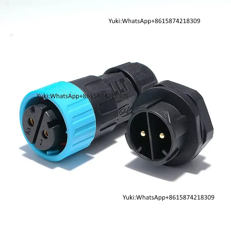 IP68 Waterproof LLT M16 2pin C - Outdoor Power Plug In 评论和价格