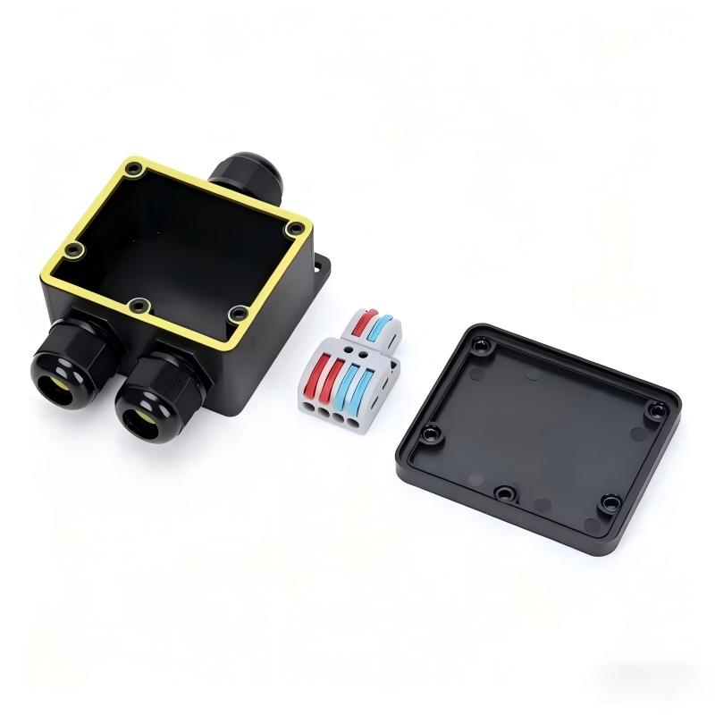 Junction Box Waterproof IP68 2 - Outdoor Power Plug In 评论和价格