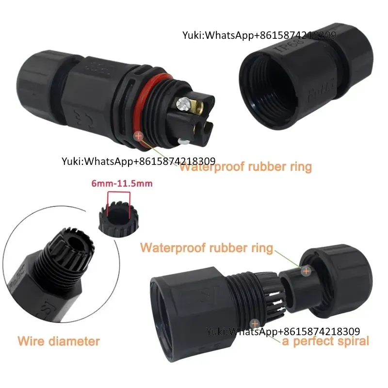 IP68 Waterproof Cable T Tap El - Outdoor Power Wire 评论和价格