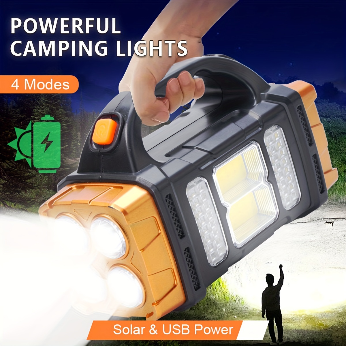New Upgrade Rechargeable High  - Outdoor Power Outlet Solar 评论和价格