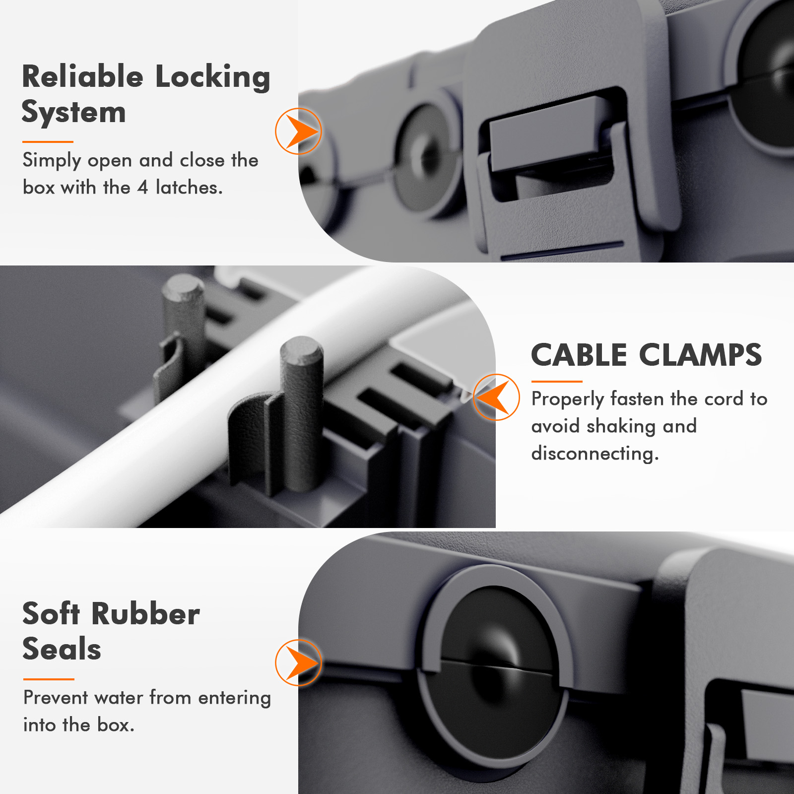 Outdoor Weatherproof Connectio - Outdoor Power Strip With Cover 评论和价格