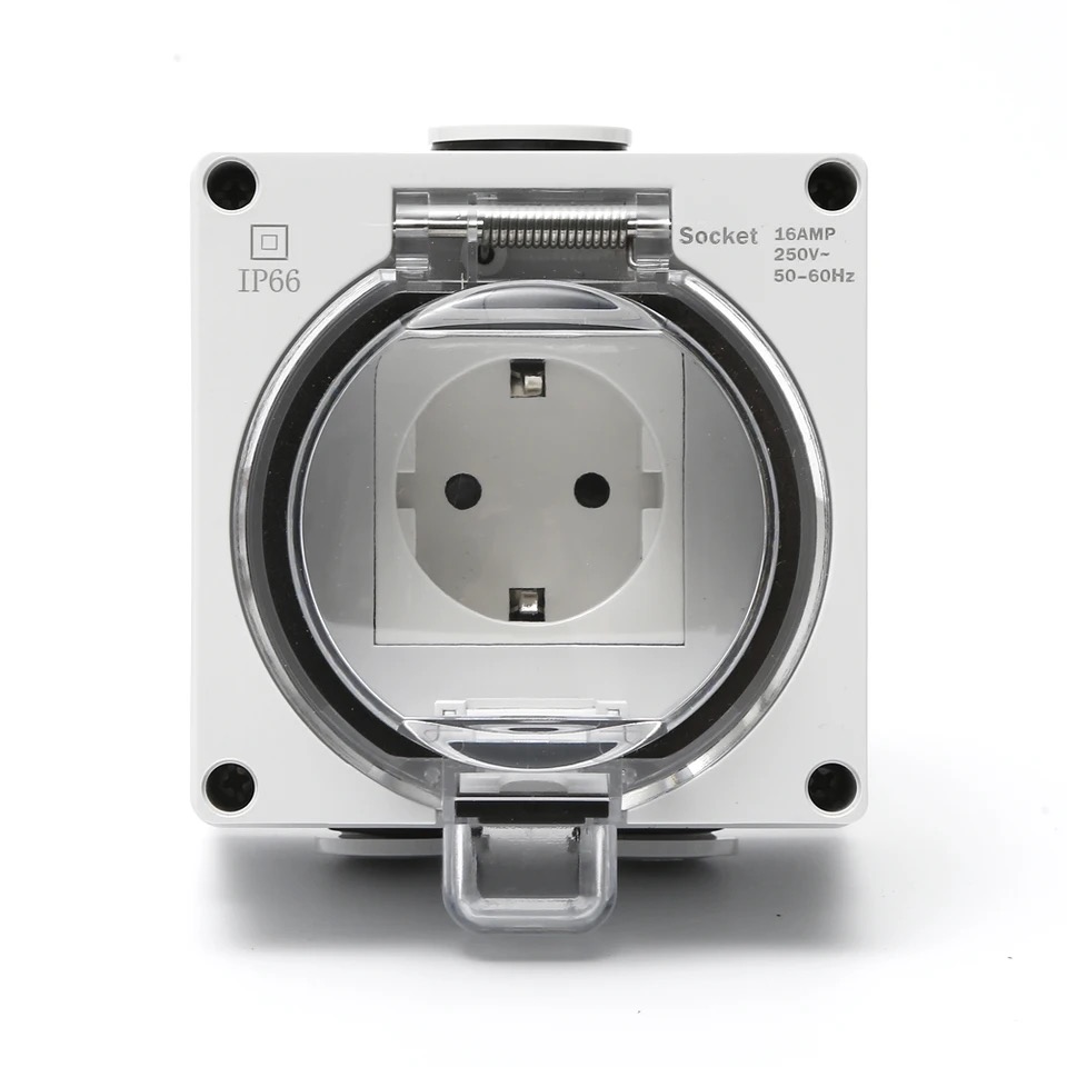 IP66 waterproof power receptac - Outdoor Power Receptacle 评论和价格