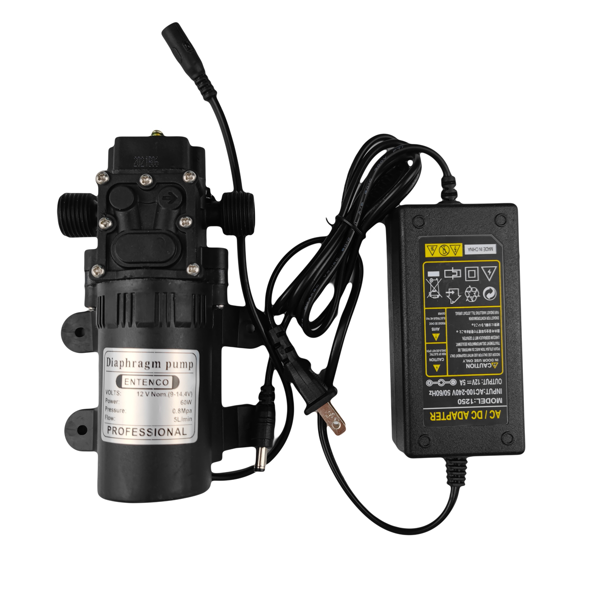 12V Misting Pump 160PSI High P - Electric Sprayer Backpack 评论和价格