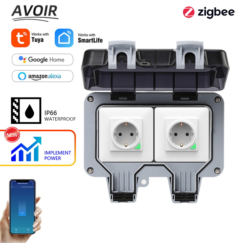 Avoir Tuya Zigbee Electrical S - Outdoor Power Plug In 评论和价格