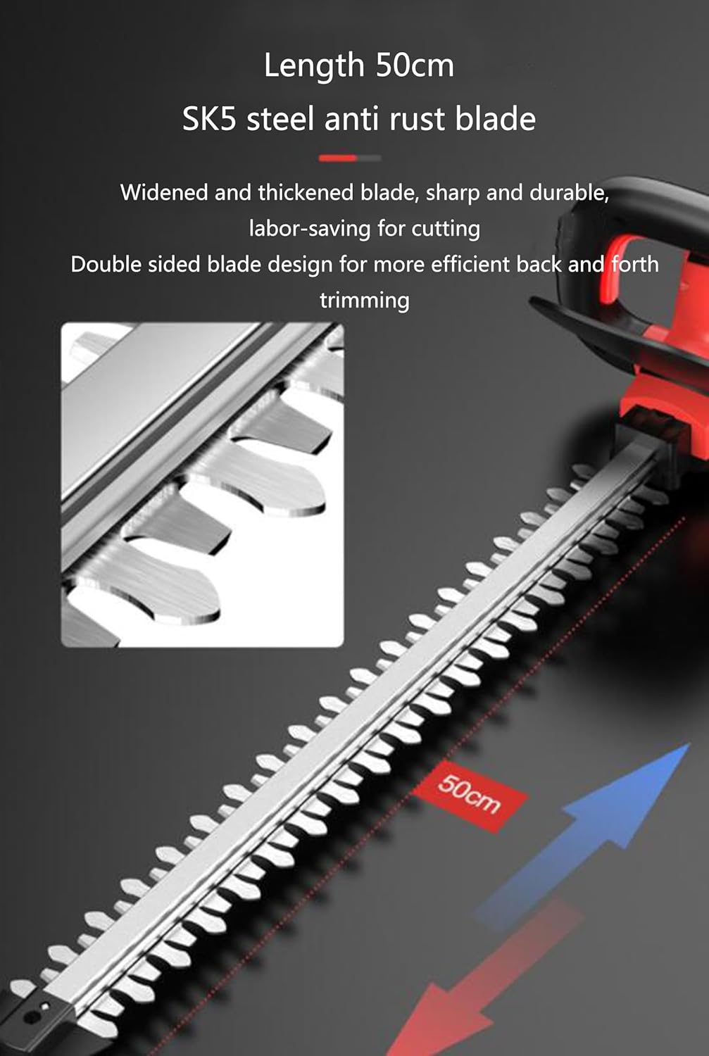 18vLithium Battery Powered Hed - Hedge Trimmer Cordless 评论和价格