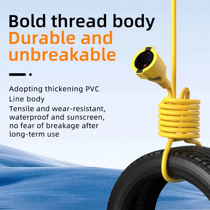 4KW 16A EU Schuko Power Strip  - Outdoor Power Wire 评论和价格