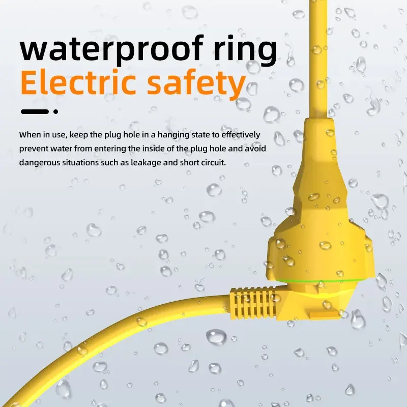 4KW 16A EU Schuko Power Strip  - Outdoor Power Wire 评论和价格