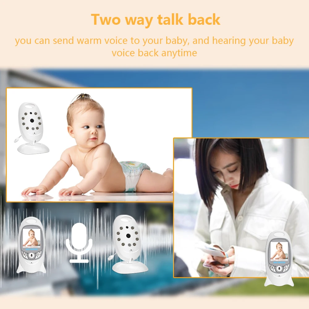 VB601 Electronic Baby Monitor  - Outdoor Power Plug In 评论和价格