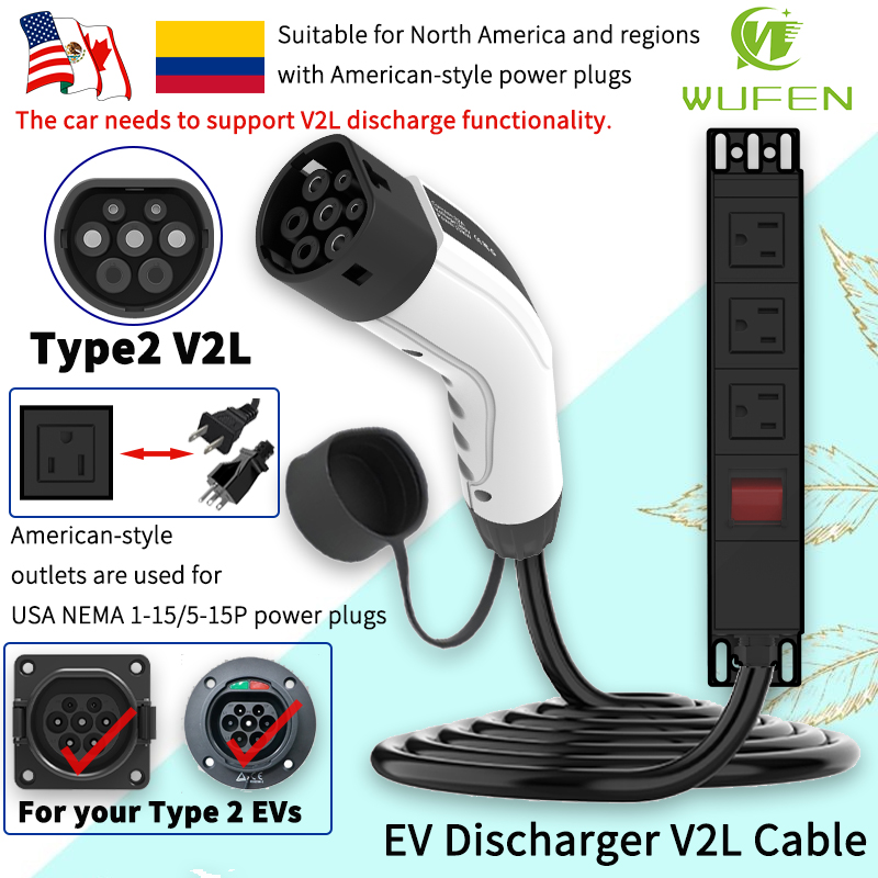 WUFEN Portable Type 2 V2L Cabl - Outdoor Power Inc 评论和价格