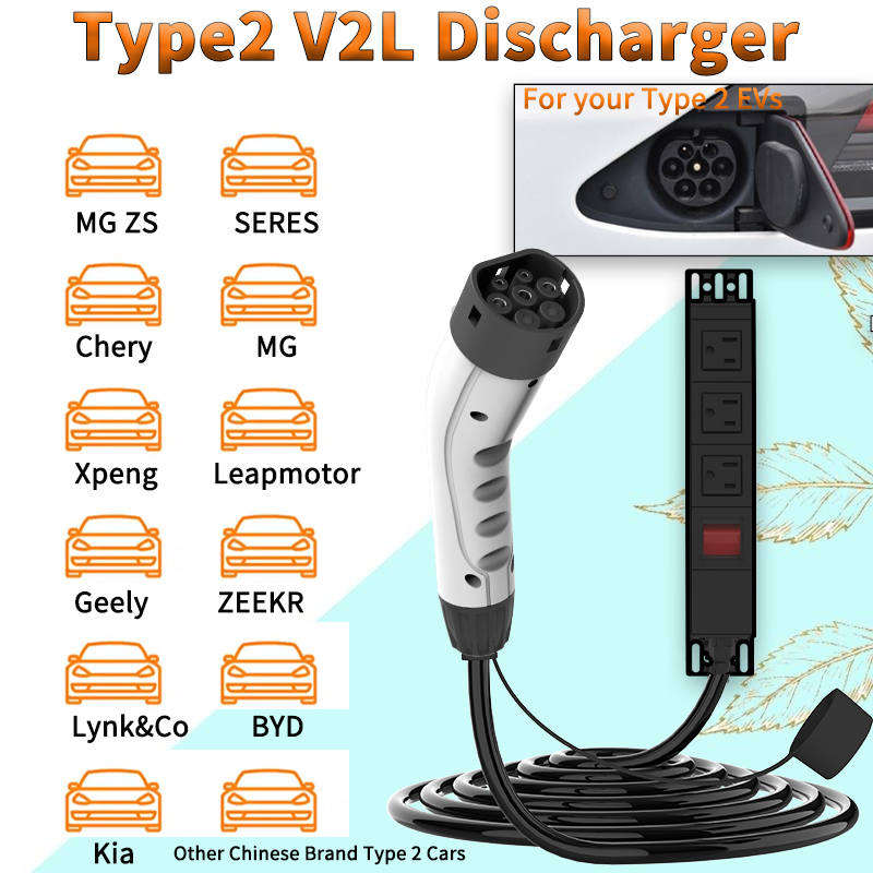 WUFEN Portable Type 2 V2L Cabl - Outdoor Power Inc 评论和价格