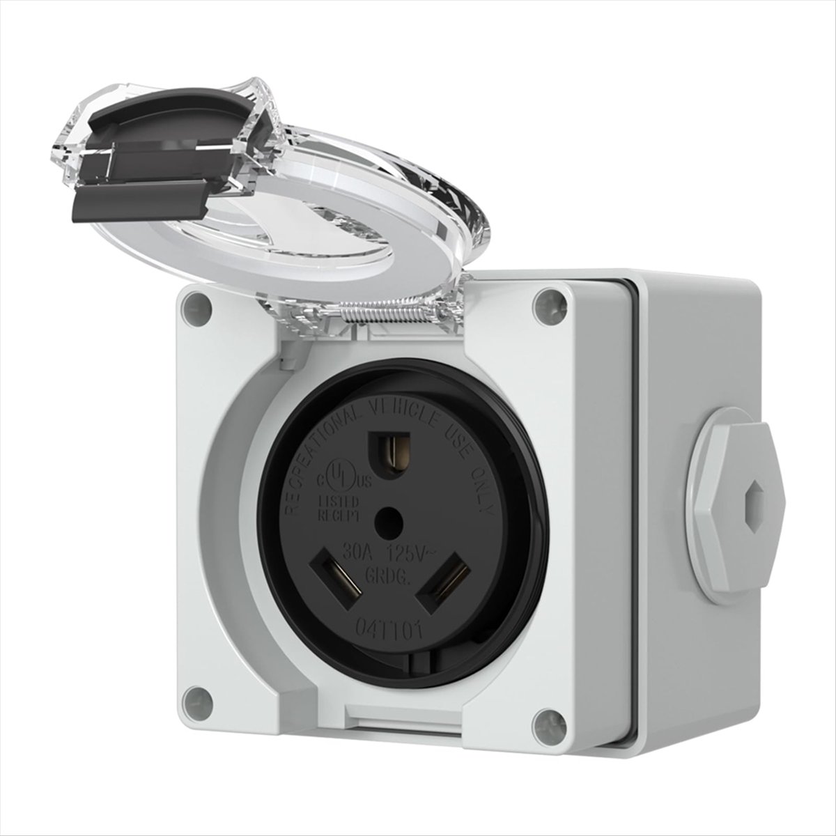 HHTL 30Amp Power Outlet Box,12 - Outdoor Power Receptacle 评论和价格