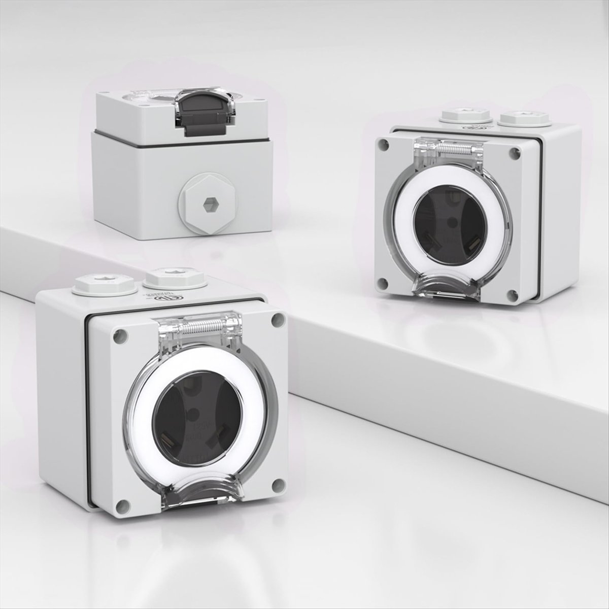 HHTL 30Amp Power Outlet Box,12 - Outdoor Power Receptacle 评论和价格