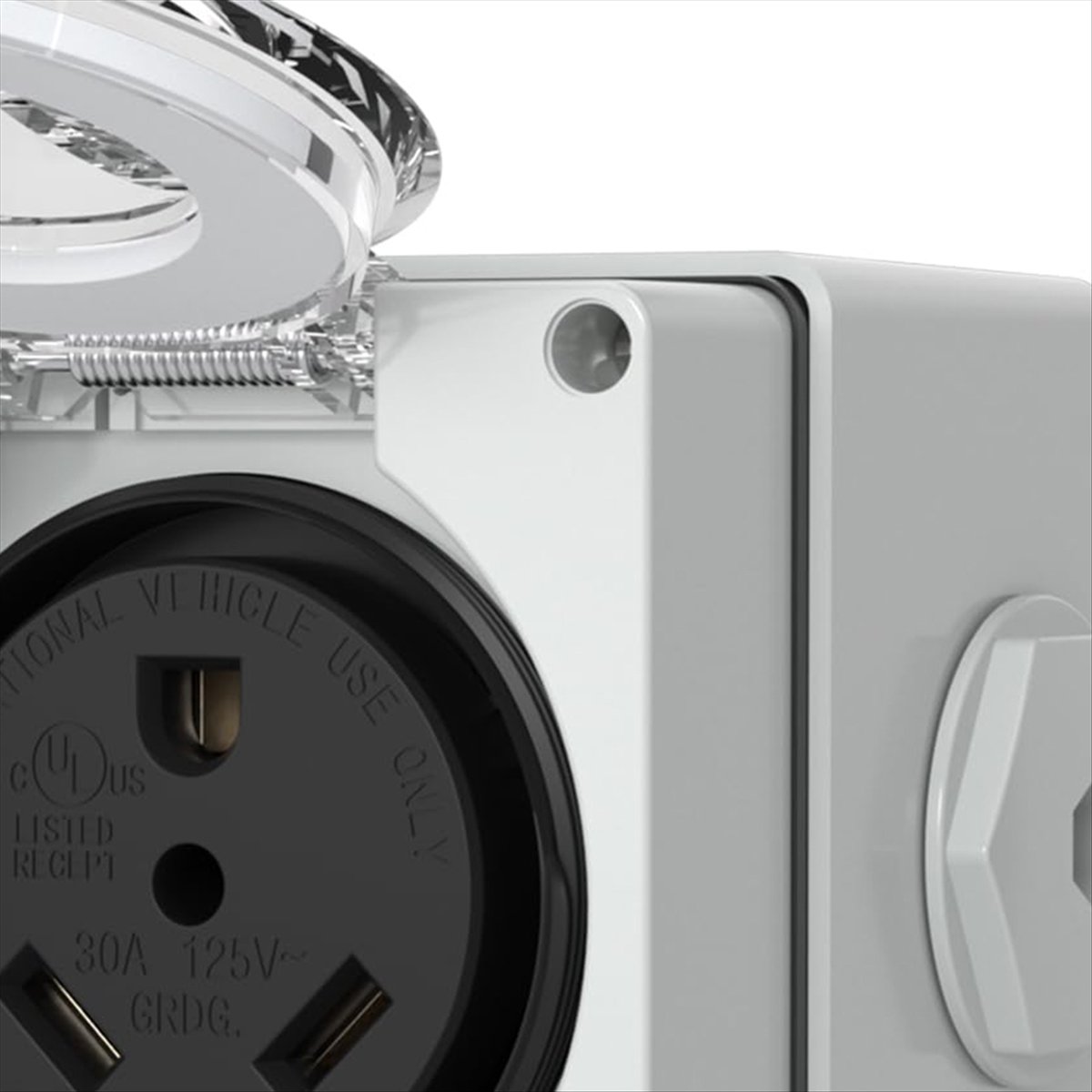 HHTL 30Amp Power Outlet Box,12 - Outdoor Power Receptacle 评论和价格